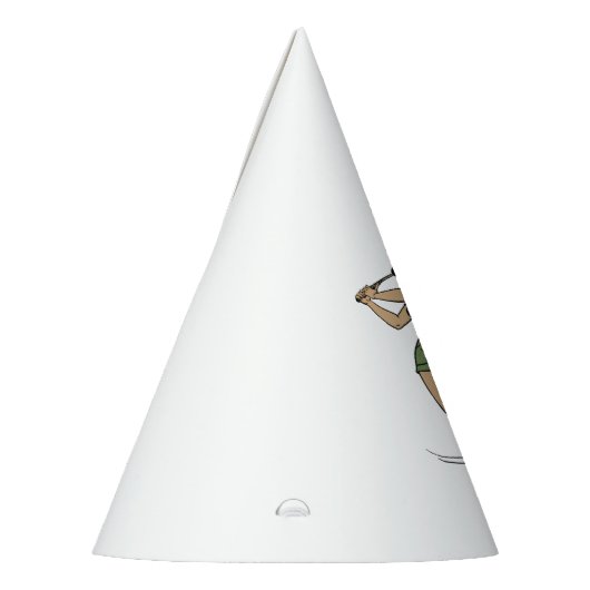 Chapeaux De Fètes Lady Golfer Joyeux anniversaire (Gauche)