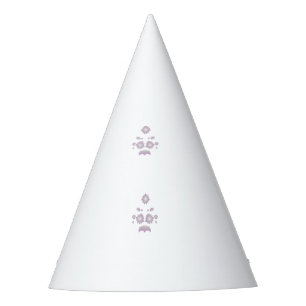 Chapeaux De Fètes Lait blanc classique Rose décoratif