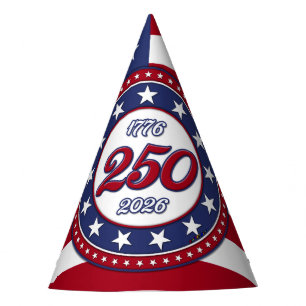 Chapeaux De Fètes L'anniversaire des 250 ans de l'Amérique avec le d