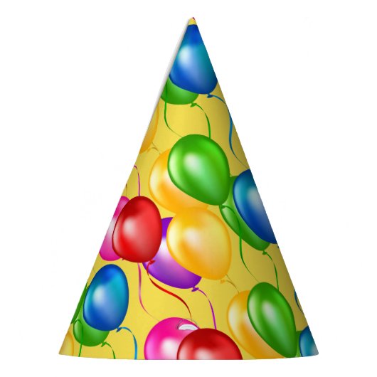 Chapeaux De Fètes L'anniversaire monte en ballon le casquette de (Gauche)