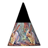 Chapeaux De Fètes lapin aquarell (Droite)