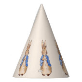 Chapeaux De Fètes Lapin classique sur fond beige (Gauche)