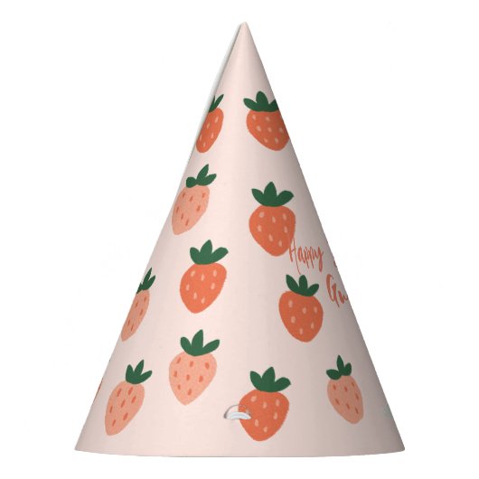 Chapeaux De Fètes Lapin et fraise (Gauche)