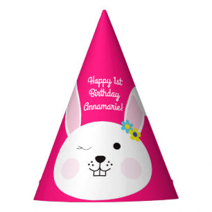 Chapeaux De Fètes Lapin Lapin Pâques Printemps fête d'anniversaire
