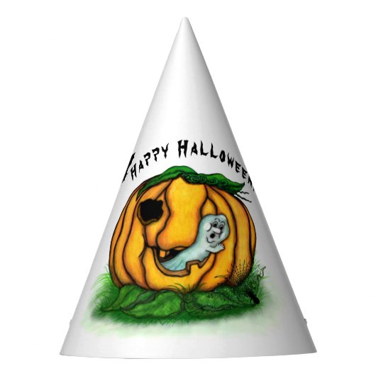 Chapeaux De Fètes Le fantôme d'Halloween, chauve-souris, fantôme et (Devant)