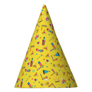 Chapeaux De Fètes Le festival heureux de Purim badine le motif de
