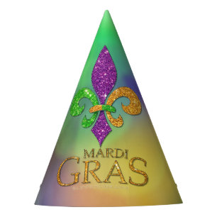 Chapeaux De Fètes Le vert violet doré festif de SlipperyJoe sur le t