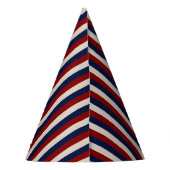 CHAPEAUX DE FÈTES LEATHER REGARDEZ LES STRIPES PATRIOTIQUES-CASQUETT (Dos)
