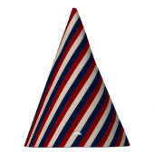 CHAPEAUX DE FÈTES LEATHER REGARDEZ LES STRIPES PATRIOTIQUES-CASQUETT (Droite)