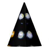 Chapeaux De Fètes LED, fermer l'arrière - plan abstrait. (Dos)