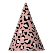 Chapeaux De Fètes Léopard Print, Léopard Spots, Rose Léopard (Droite)