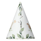 Chapeaux De Fètes Les animaux des bois La verdure 1er anniversaire G (Dos)