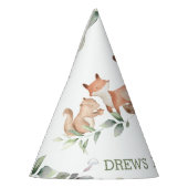 Chapeaux De Fètes Les animaux des bois La verdure 1er anniversaire G (Gauche)