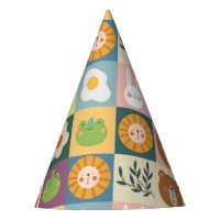 Les animaux mignons patchwork coloré casquette de 
