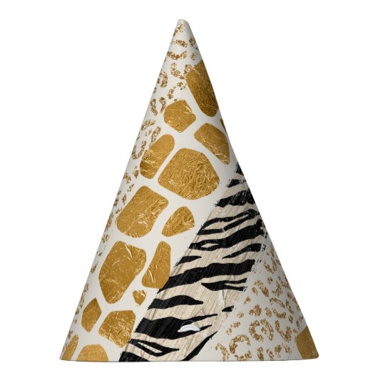 Chapeaux De Fètes Les animaux Safari imprimer fêtes (Droite)