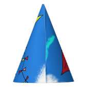 Chapeaux De Fètes Les cerfs-volants dans le ciel bleu (Dos)