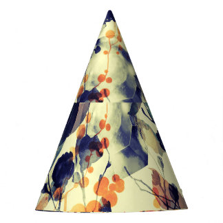 Chapeaux De Fètes Les empreintes de la nature : Feuilles floraux san