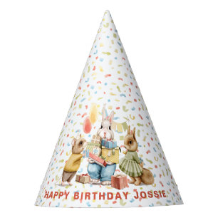 Chapeaux De Fètes Les mignons animaux Casquette de fête d'anniversai