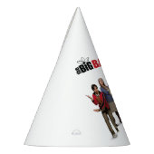 Chapeaux De Fètes Les personnages de la théorie du Big Bang (Gauche)