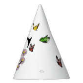 Chapeaux De Fètes Lettre C Floral Butterfly Monogramme initial (Droite)