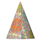 Chapeaux De Fètes Lettres de bloc (Dos)