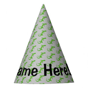 Chapeaux De Fètes Lézard vert