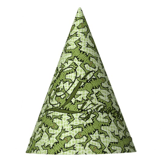 Chapeaux De Fètes Lézards occupés (Devant)