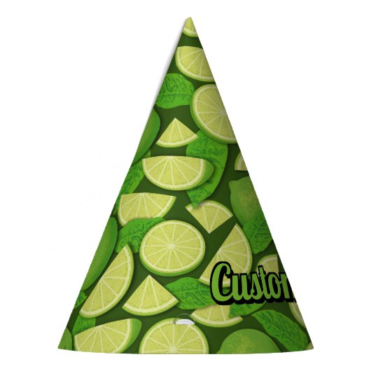 Chapeaux De Fètes Lime (Gauche)