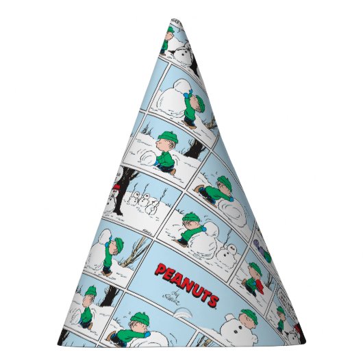 Chapeaux De Fètes Linus Construit Un Snowman (Droite)