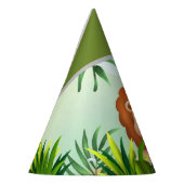 Chapeaux De Fètes Lion d'anniversaire Safari (Gauche)