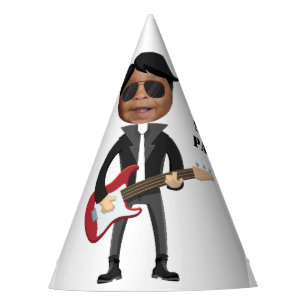 Chapeaux De Fètes Little Rock Star Enfants 🎸 🤣 Champion de Guitare