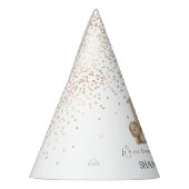 Chapeaux De Fètes L'ours et l'abeille premier anniversaire (Gauche)