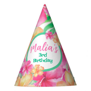 Chapeaux De Fètes Luau 3e anniversaire
