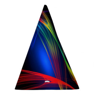 Chapeaux De Fètes Lumières colorées Abstraites