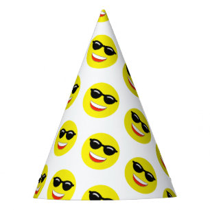 Chapeaux De Fètes Lunettes de soleil Cool à froid souriant Emoji