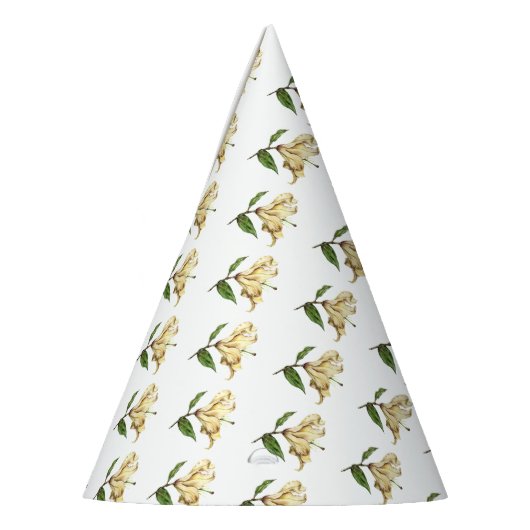 Chapeaux De Fètes Lys blancs (Gauche)