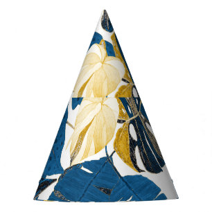 Chapeaux De Fètes Main Tropicale tirée : Motif créatif sans couture