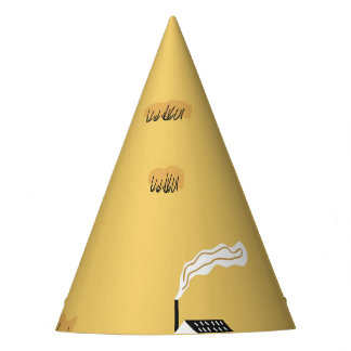 Chapeaux De Fètes Maison colorée, arbres, chevaux paysage