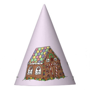 Chapeaux De Fètes Maison en pain d'épices Maison Sweet Maison Noël N