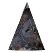 Chapeaux De Fètes Maison hantée | Arbre à Pleines lunes Éffrayantes  (Gauche)