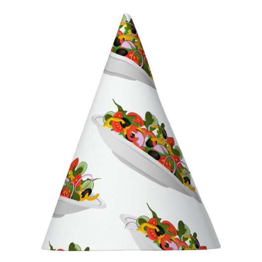 Chapeaux De Fètes Mangez plus de plantes frais motivation salade let (Droite)