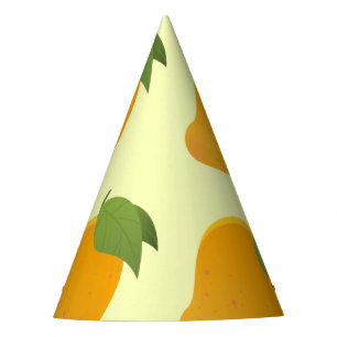 Chapeaux De Fètes Mangue Jaune Amoureux des Fruits Tropicaux Caraïbe