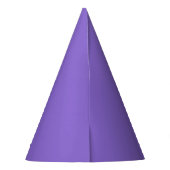Chapeaux De Fètes Medium Purple Party Hat (Dos)