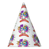 CHAPEAUX DE FÈTES MÉÉMOGIE EMOJI DE TRIBAL FROWNIE (Droite)