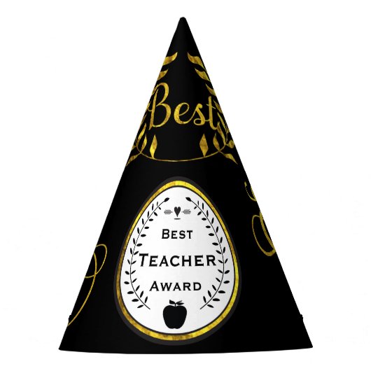 Chapeaux De Fètes Meilleur Casquette du Prix du professeur (Devant)