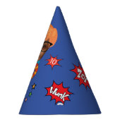 Chapeaux De Fètes Meilleur Superhero Enfant Super Comic Anniversaire (Droite)