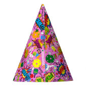 Chapeaux De Fètes 😍 mélangé rose (Dos)