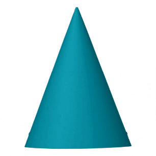 Chapeaux De Fètes Mer de couleur vive turquoise