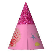 Chapeaux De Fètes Mermaid à thème Anniversaire Bash Party Casquette (Dos)