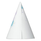 Chapeaux De Fètes Mermaid Tail Aquarelle Mer Anniversaire (Dos)